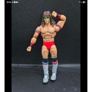 WWE Ultimate Warrior Mattel Action Figure 2014 – Classic Face Paint Red Trunks